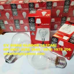 Lampu Pijar 40 watt Anti Getar GE